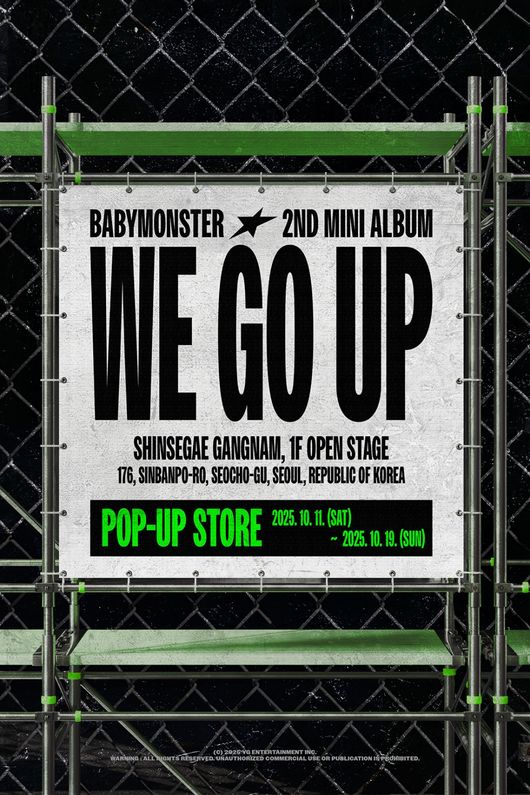 BABYMONSTER Unveils [WE GO UP] Pop-Up Store in Seoul