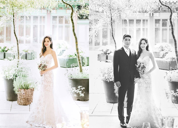 Actress Han Chae ah Marries Son of Football Legend