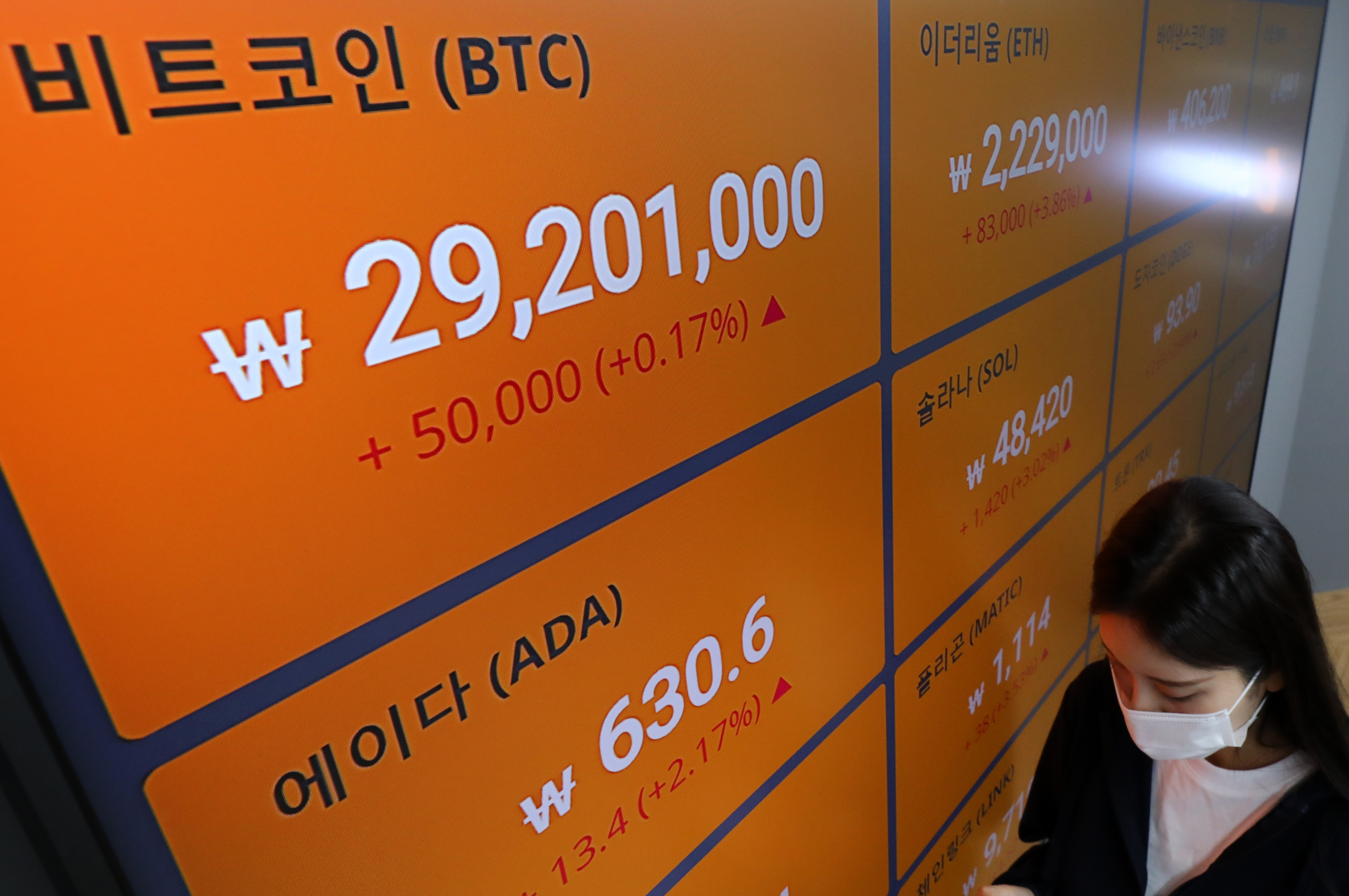 작년부터 올해 7월까지, 세금 체납으로 압류된 가상자산 2598억원