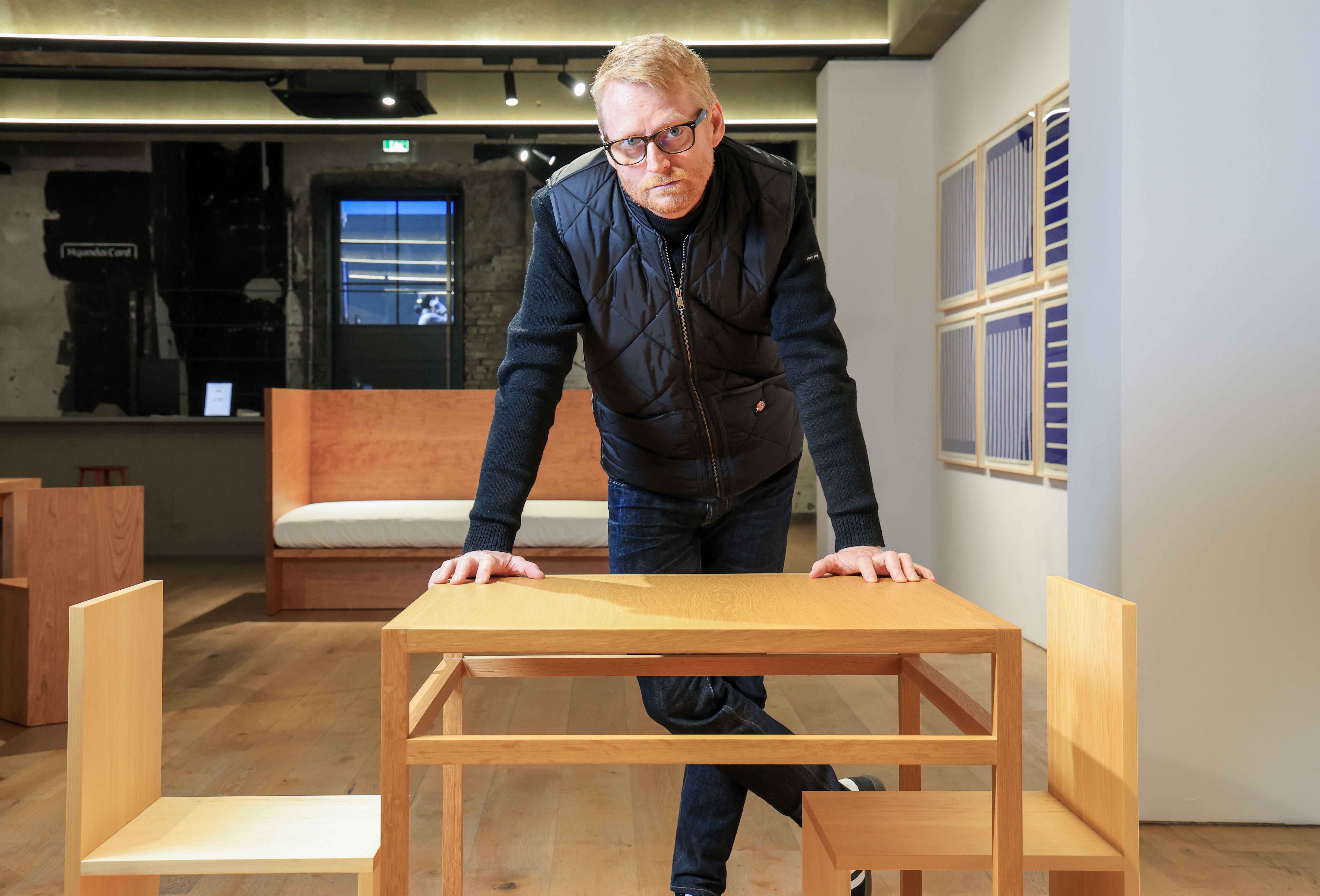 Donald Judd's Minimalist Furniture Exhibition Debuts in Seoul