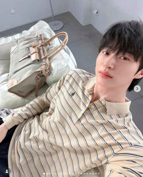 Byeon Woo-seok Exudes Style in New Photos Amid Busy Schedule