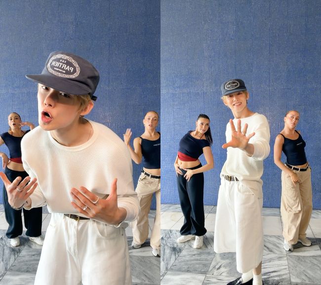 TXT Yeonjun Teases 'Ice Cream' Choreography for Summer Comeback