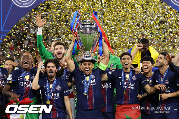 Lee Kang-in's Celebration Scene Cut in Champions League Final