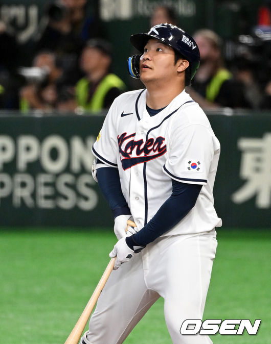초비상' LG WBC 후폭풍 거세다! 문보경 허리 주사 치료→시범경기 못