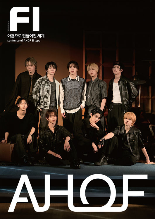 AHOF Stars in K-POP Magazine FI's Inaugural Issue