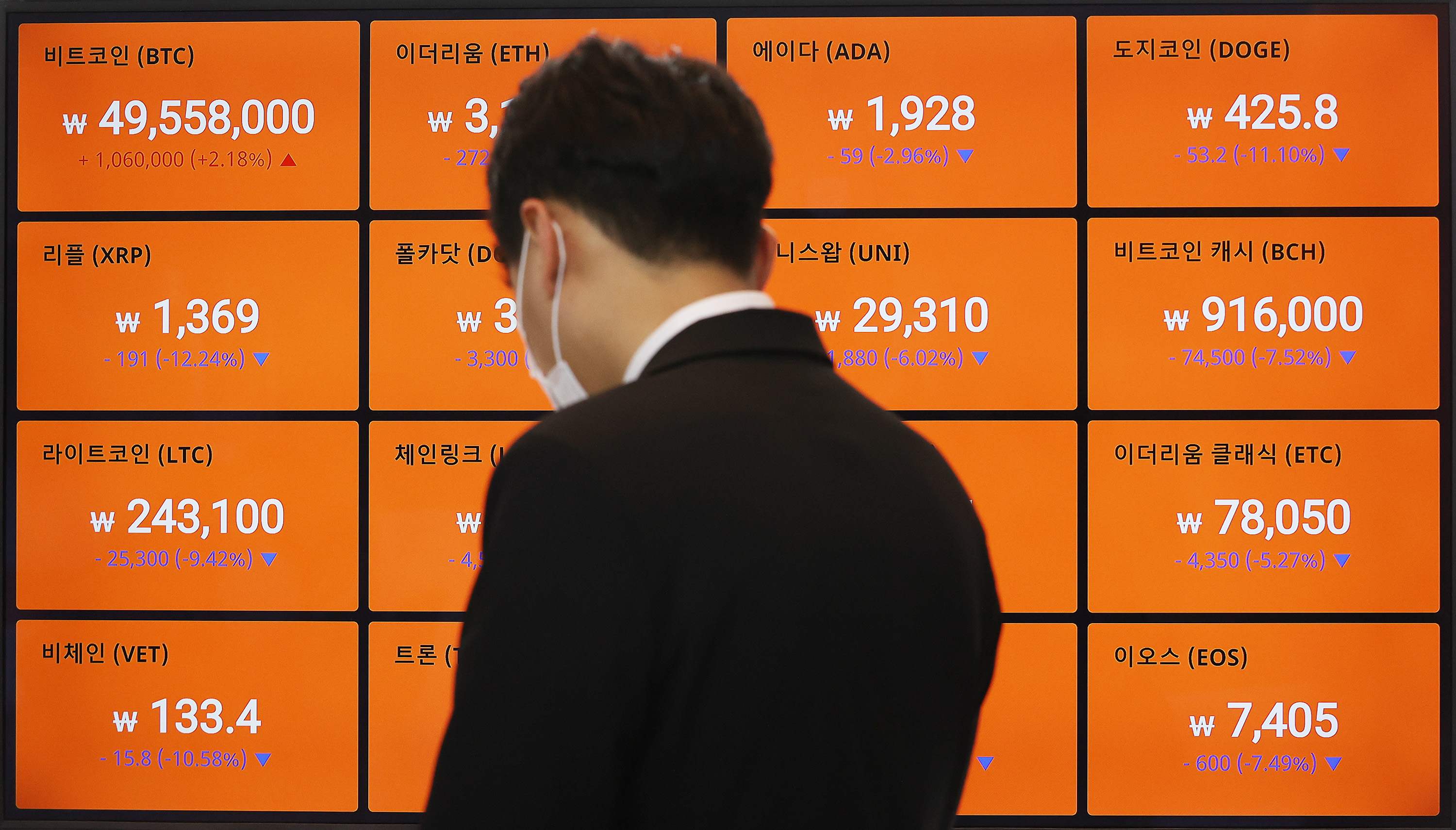 코인 폭락 그 밤 지나자... 돈 빼느라 거래소 먹통, 결근 속출