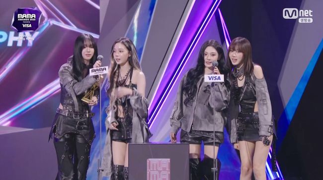 aespa Wins Two Awards at 2025 MAMA Awards in Hong Kong