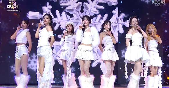 Lovelyz Reunite at KBS Global K-POP Festival