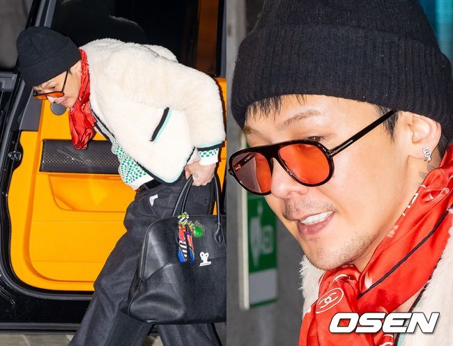 G-Dragon's Stylish Departure for Yokohama Fan Meeting