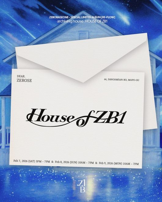 ZEROBASEONE Unveils 'House of ZB1' Exhibition for Album Release