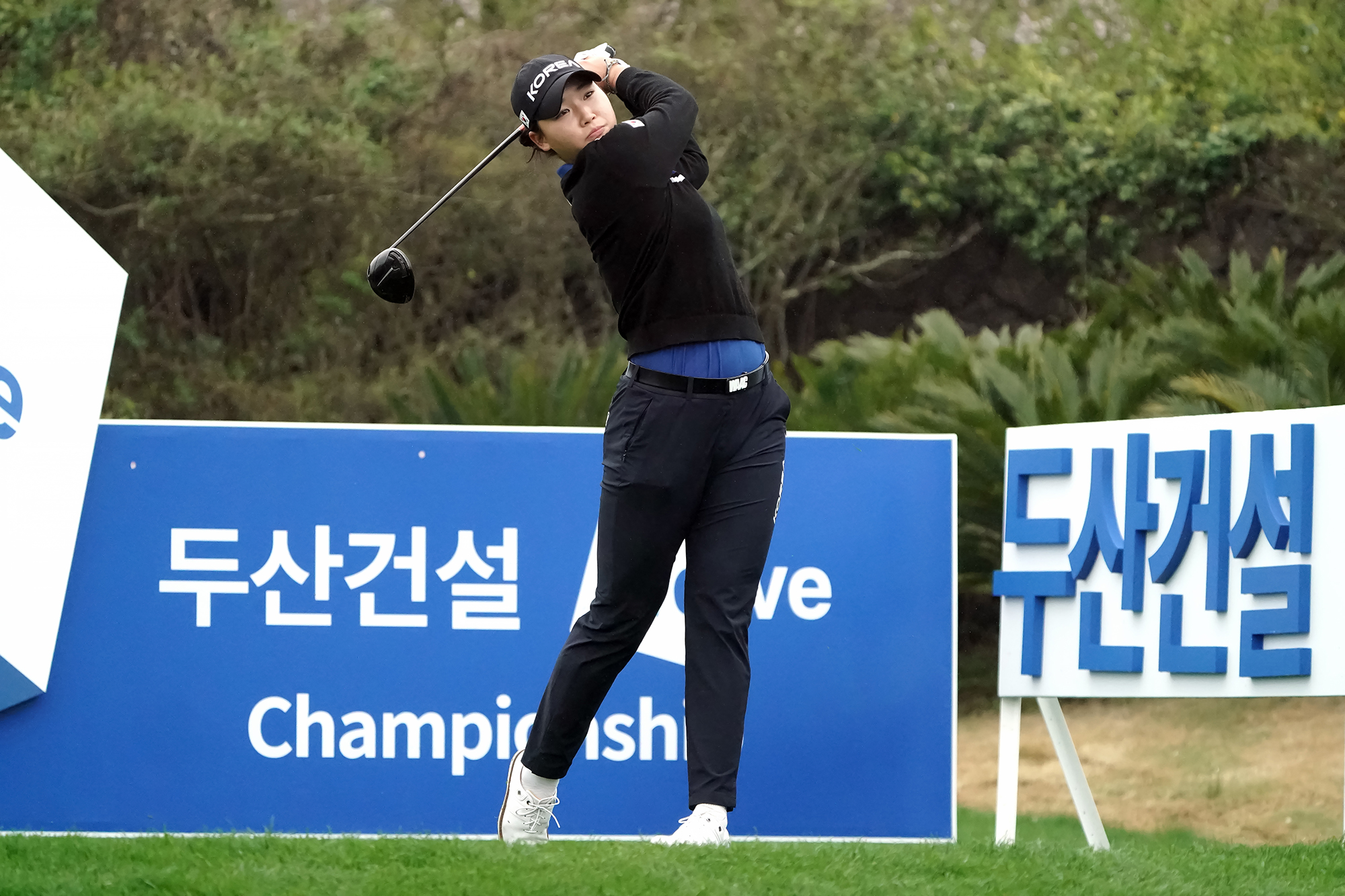 김민솔 아마추어 시절 두산건설 경기