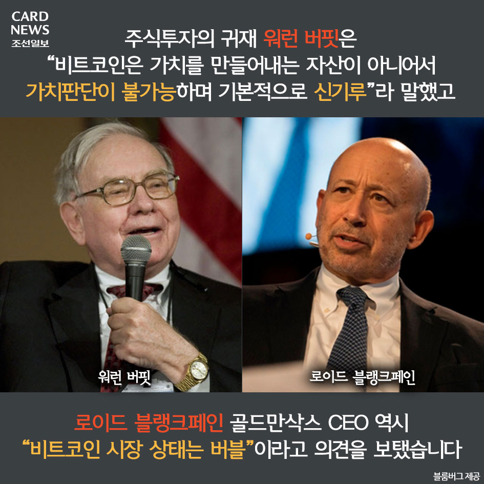 카드뉴스] 살까 말까 고민중이십니까? 대가들도 갈팡질팡하는 비트코인 어디까지 오를 것인가
