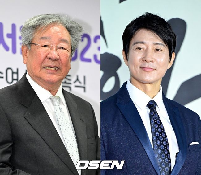 한국인의 밥상 최불암과 후임 최수종 사진