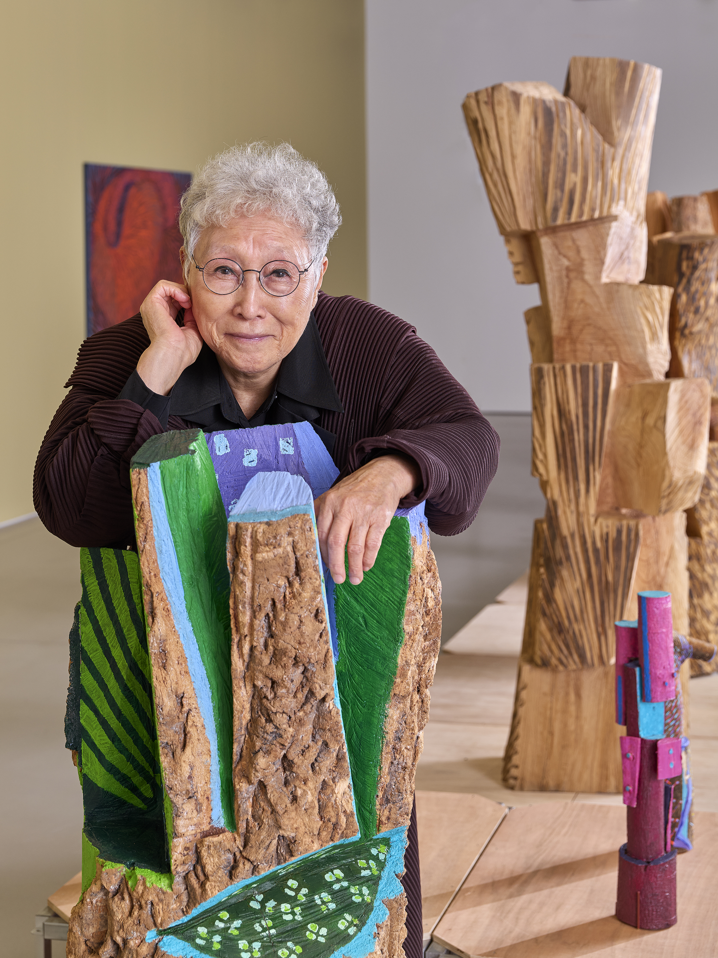 91-Year-Old Sculptor Kim Yunsin: 'Trees Are Me' at Retrospective