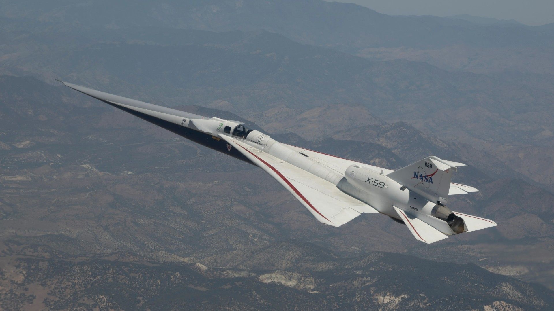 NASAのX-59が初の超音速飛行に成功 陸上商用化へ道 - ChosunBiz