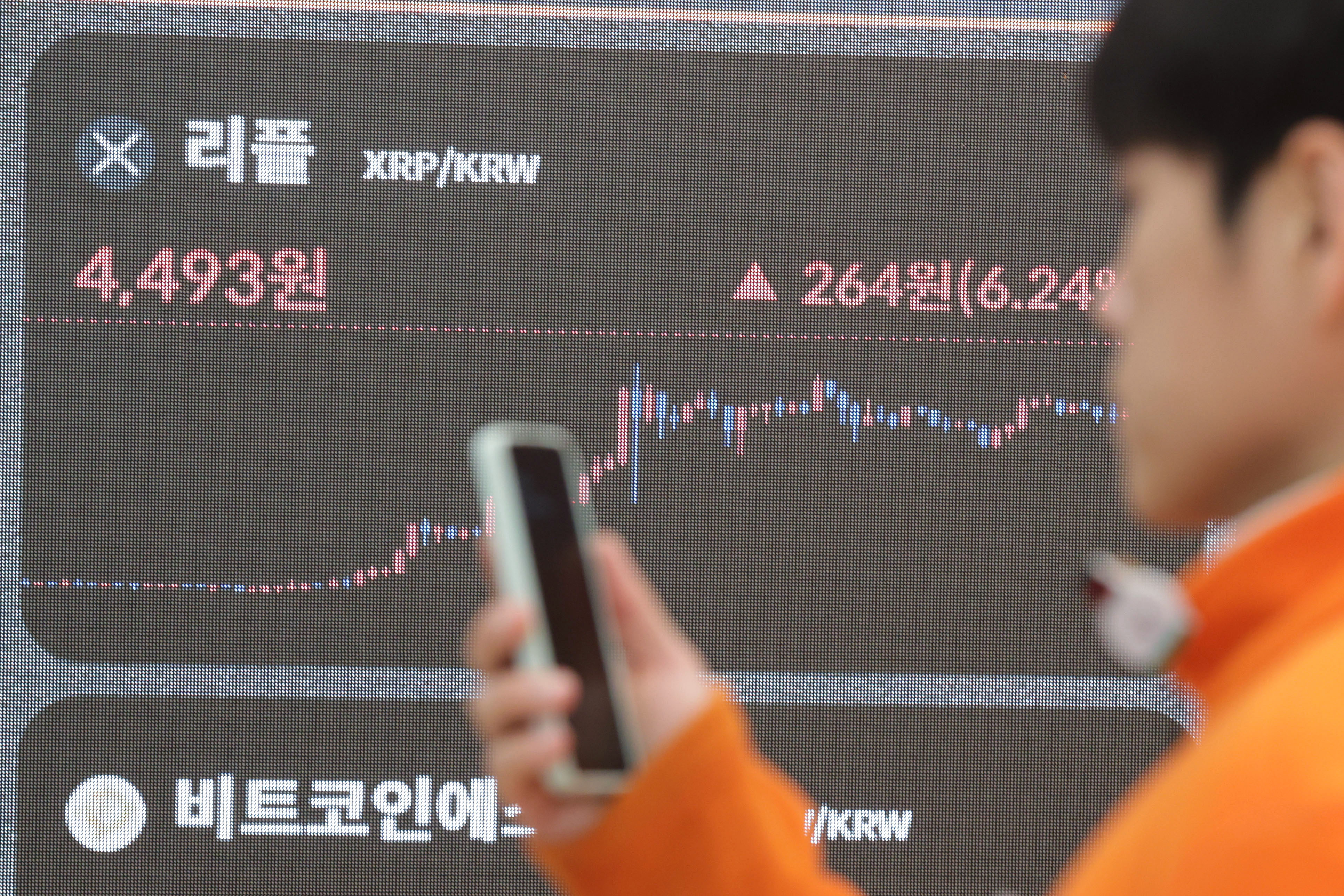 가상자산 리플, ETF 승인 기대감에 45% 급등… 거래대금 비트코인 10배 - 조선비즈