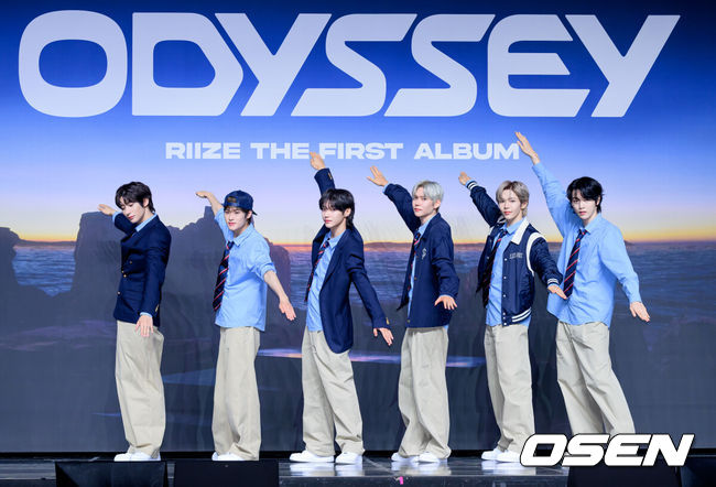 RIIZE unveils identity with first studio album 'ODYSSEY' in Seoul