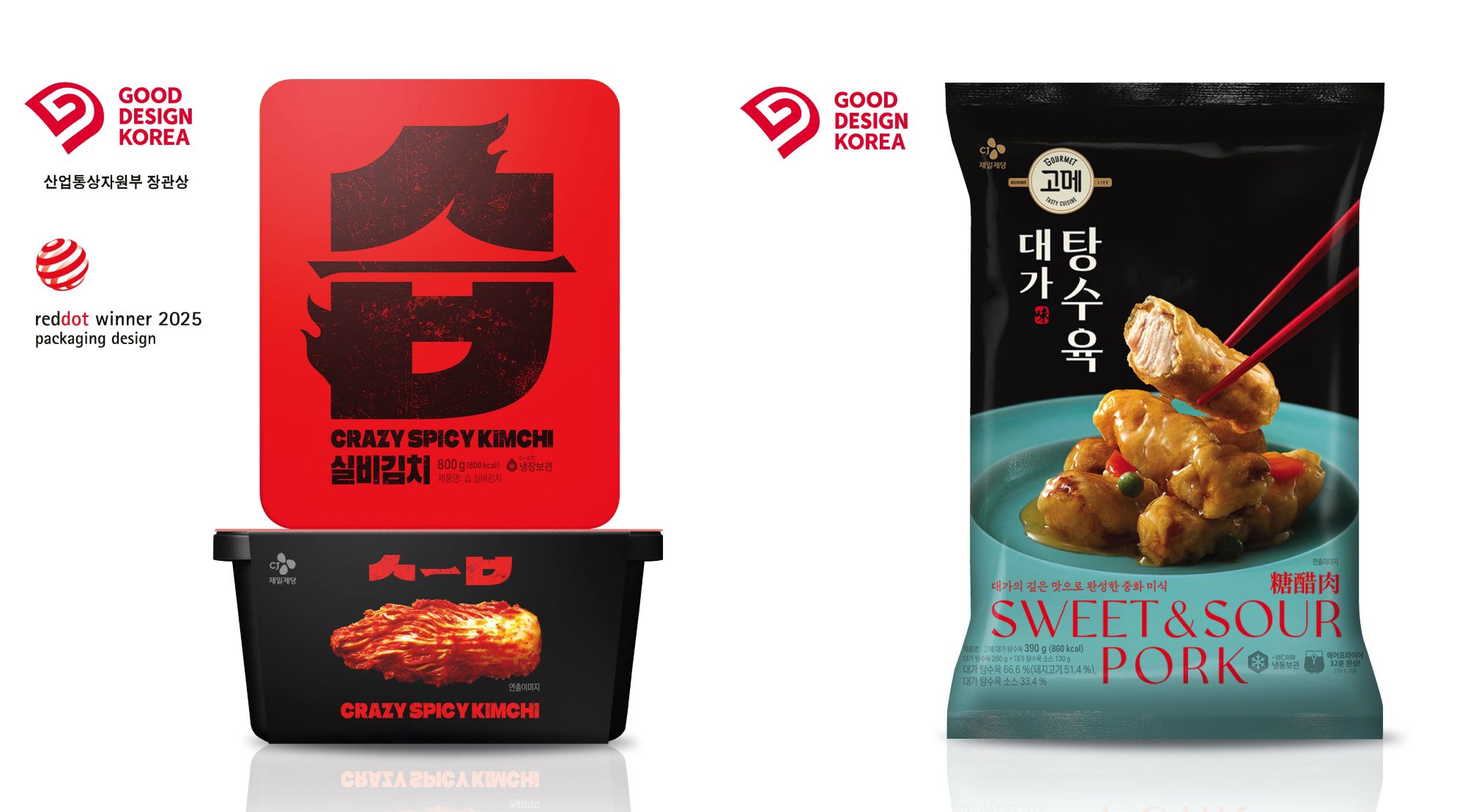 CJ第一製糖 スプキムチが2025グッドデザイン産業通商部長官賞受賞