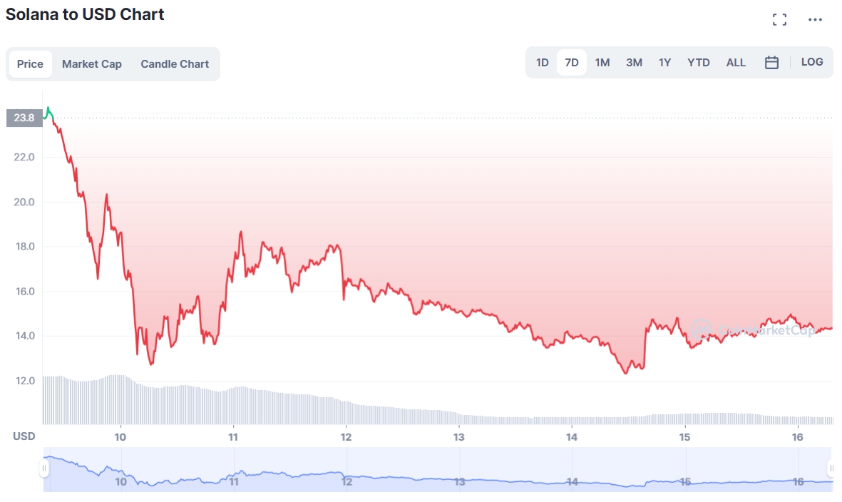 투자노트] 50% 폭락한 솔라나가 말하는 것 - 조선비즈
