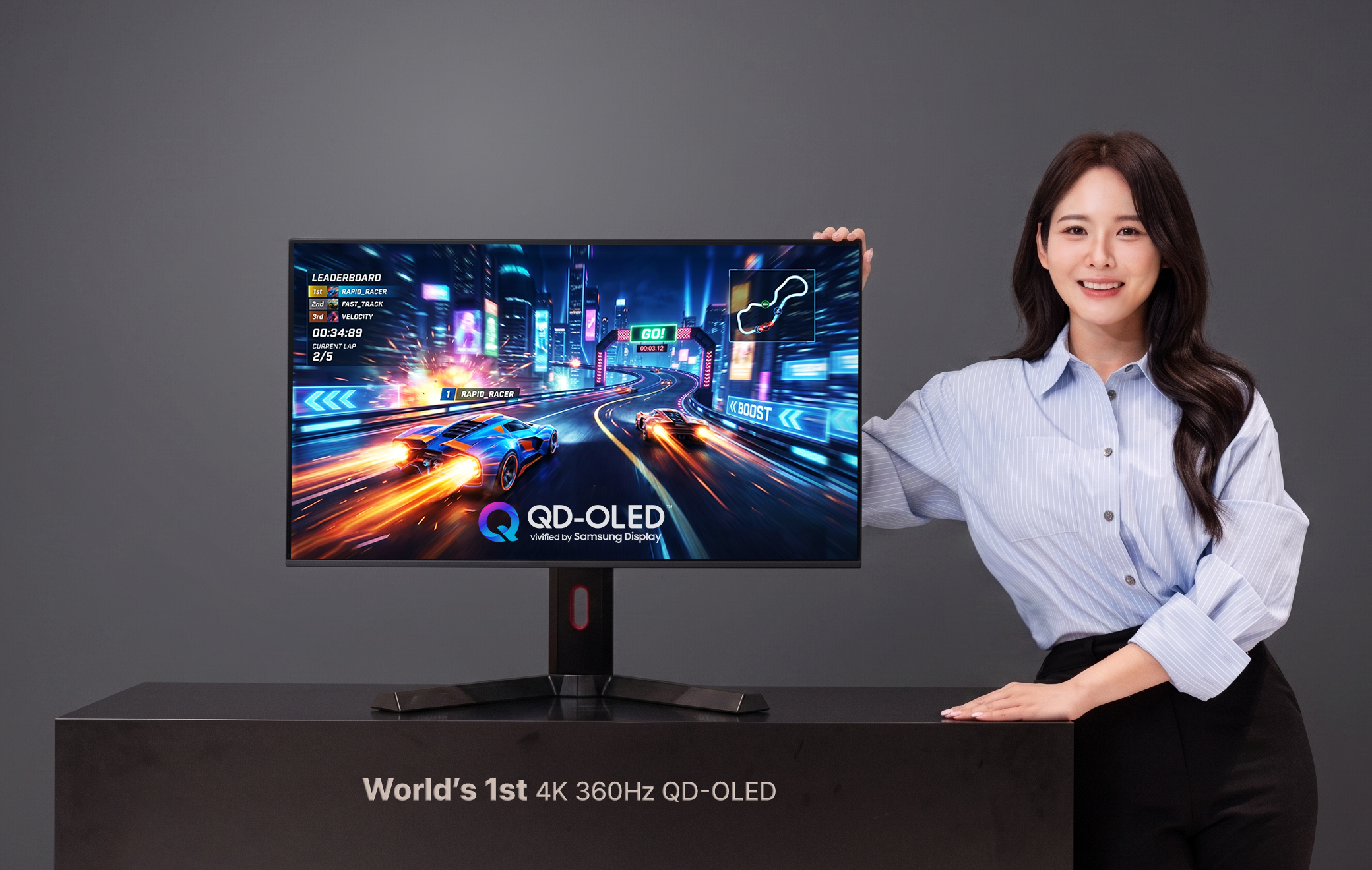 サムスンディスプレイ4K・360Hz QD-OLED開発 コンピュテックスで公開