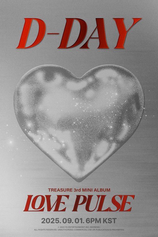 TREASURE releases 'LOVE PULSE' mini album after surpassing 1