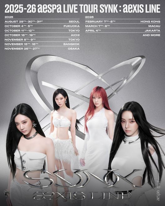 aespa announces new song 'Rich Man' during third world tour
