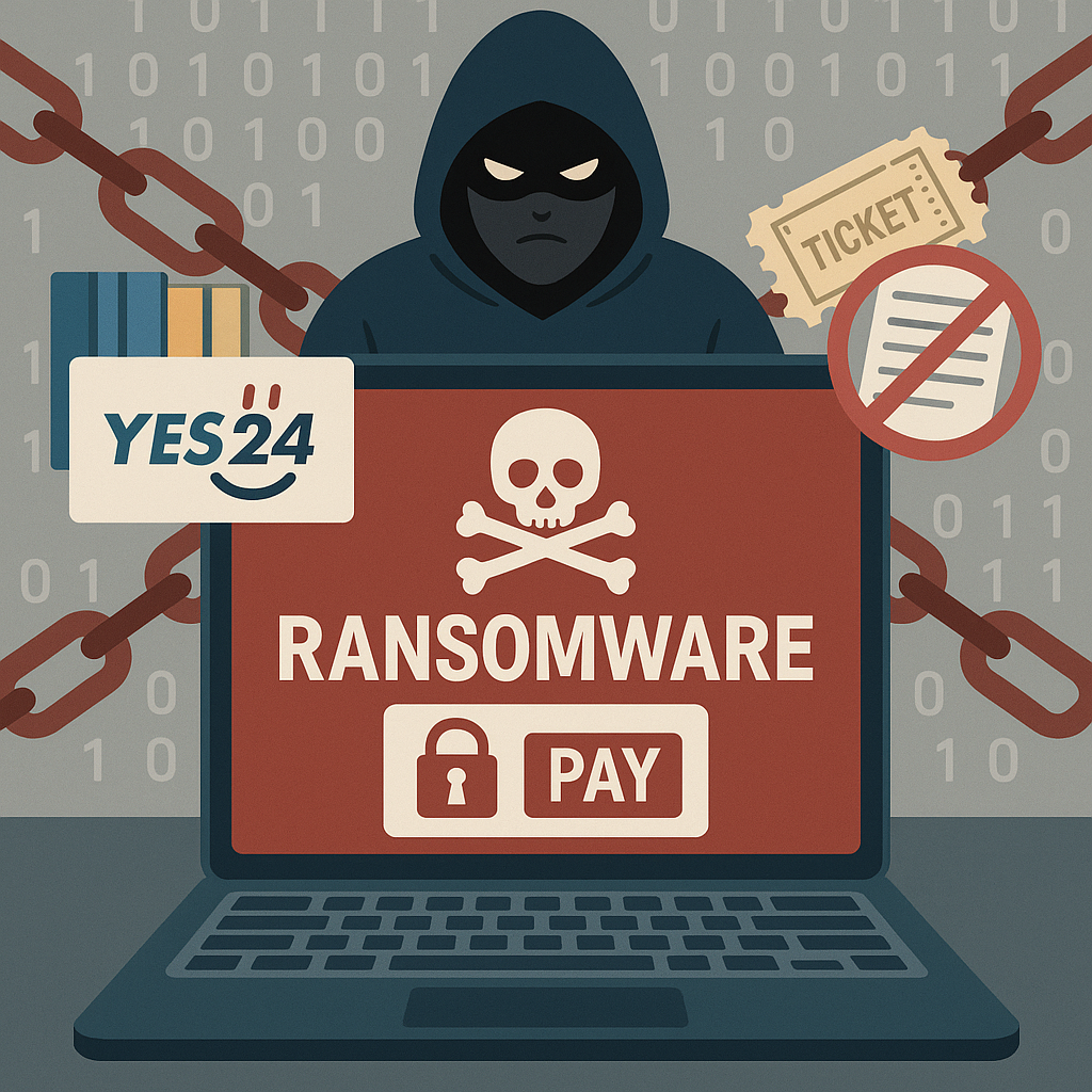 예스24도 당한 랜섬웨어… 진화하는 공격 수법에 기업들 속수무책 - 조선비즈