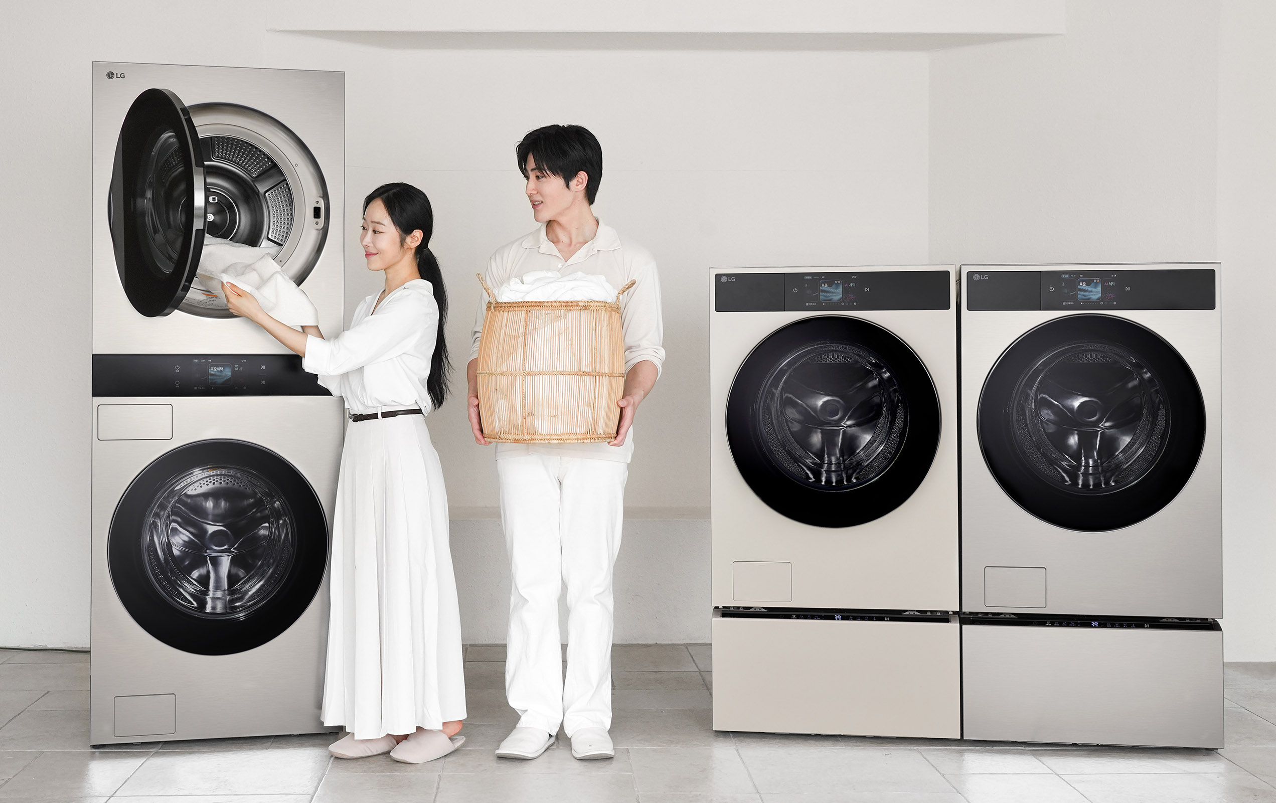 LGエレクトロニクス 韓国最大容量のAI洗乾機を発売 - ChosunBiz