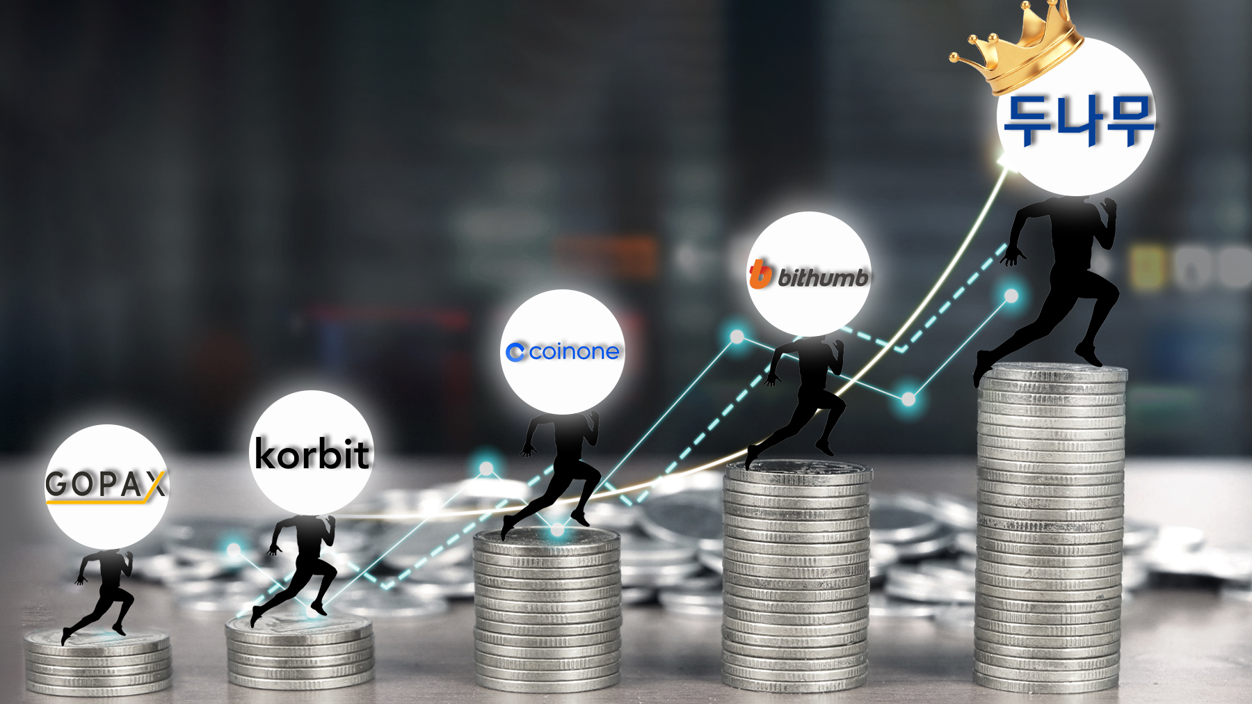 시장 침체에 규제까지… 가상자산거래소, 업비트 빼고 다 고사 위기 - 조선비즈