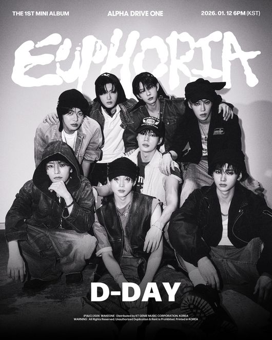 ALPHA DRIVE ONE debuts in Korea with mini album 1 EUPHORIA - CHOSUNBIZ