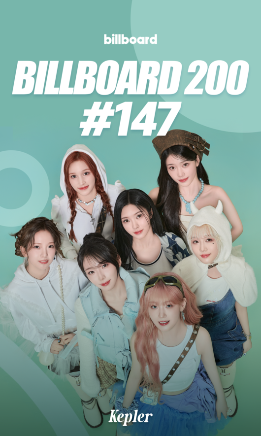 Kep1er Makes Historic Debut on Billboard 200 Chart