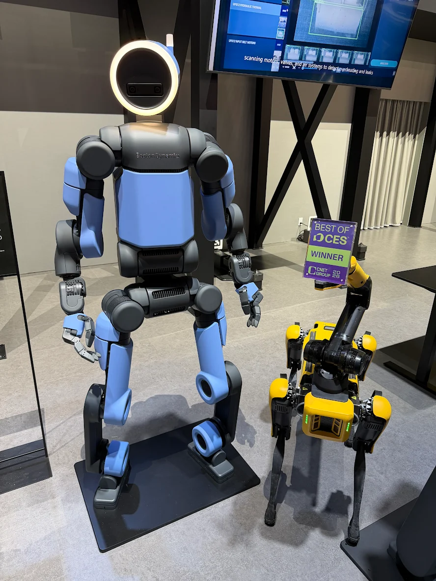 ボストンダイナミクスのアトラスがCNETのCES最高ロボット賞受賞