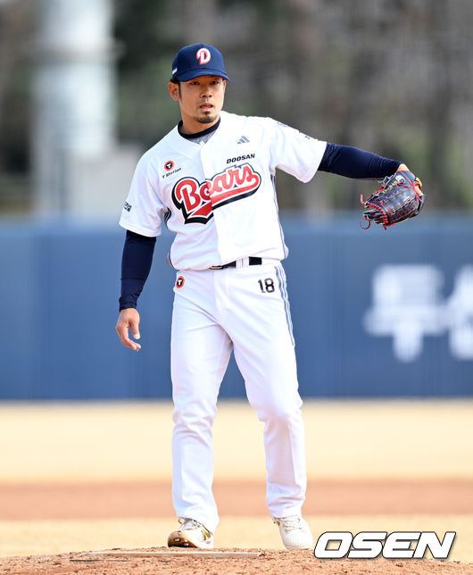 斗山タムラ・イチロウKBOで不振防御率12.86で苦戦 - ChosunBiz