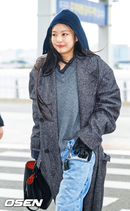 Photo] Blackpink Jennie shows cute look - CHOSUNBIZ
