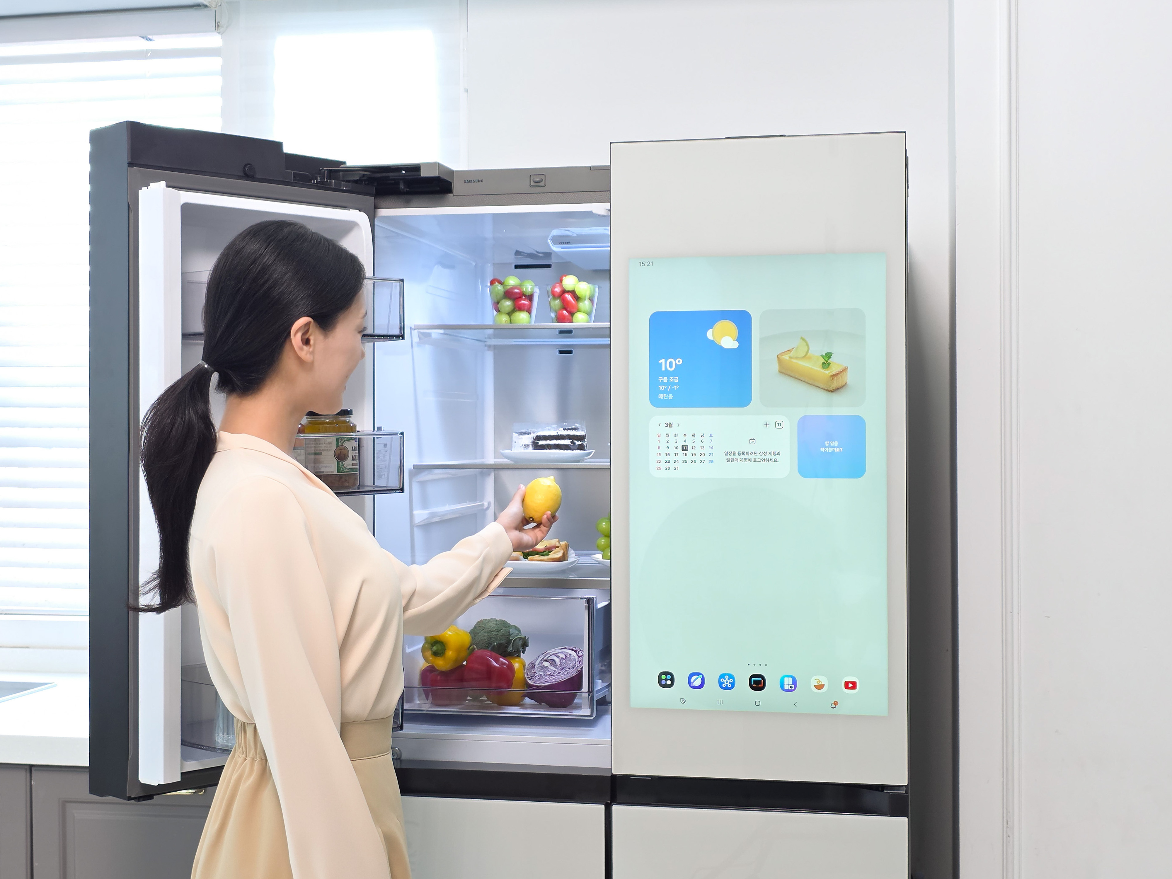 (決定済)2018年製家電 冷蔵庫と 電子レンジ サムスン電子がAI冷蔵庫発売 Google Gemini連携 - ChosunBiz