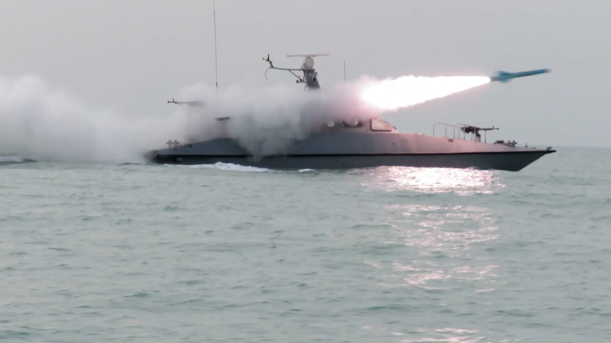 Iran shuts Hormuz strait during drills as nuclear talks with U.S. open -  CHOSUNBIZ