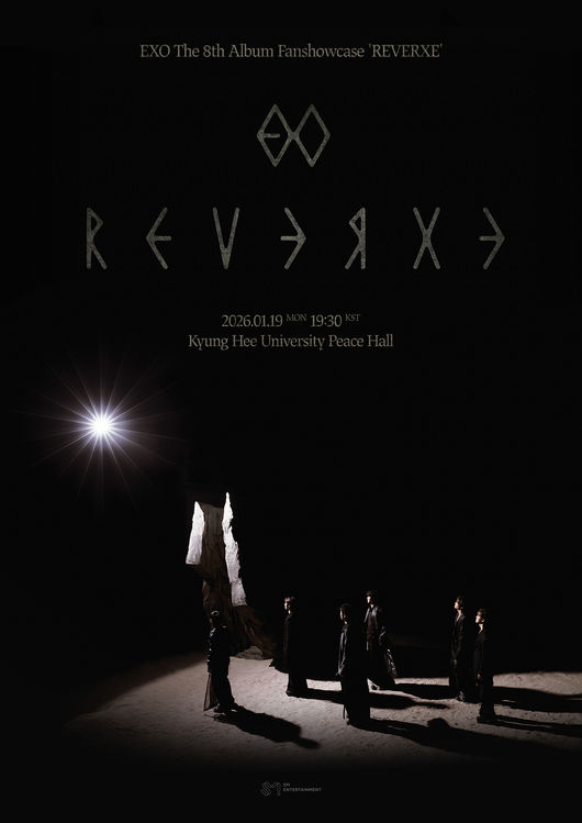 EXO holds Jan. 19 comeback showcase for eighth album REVERXE in