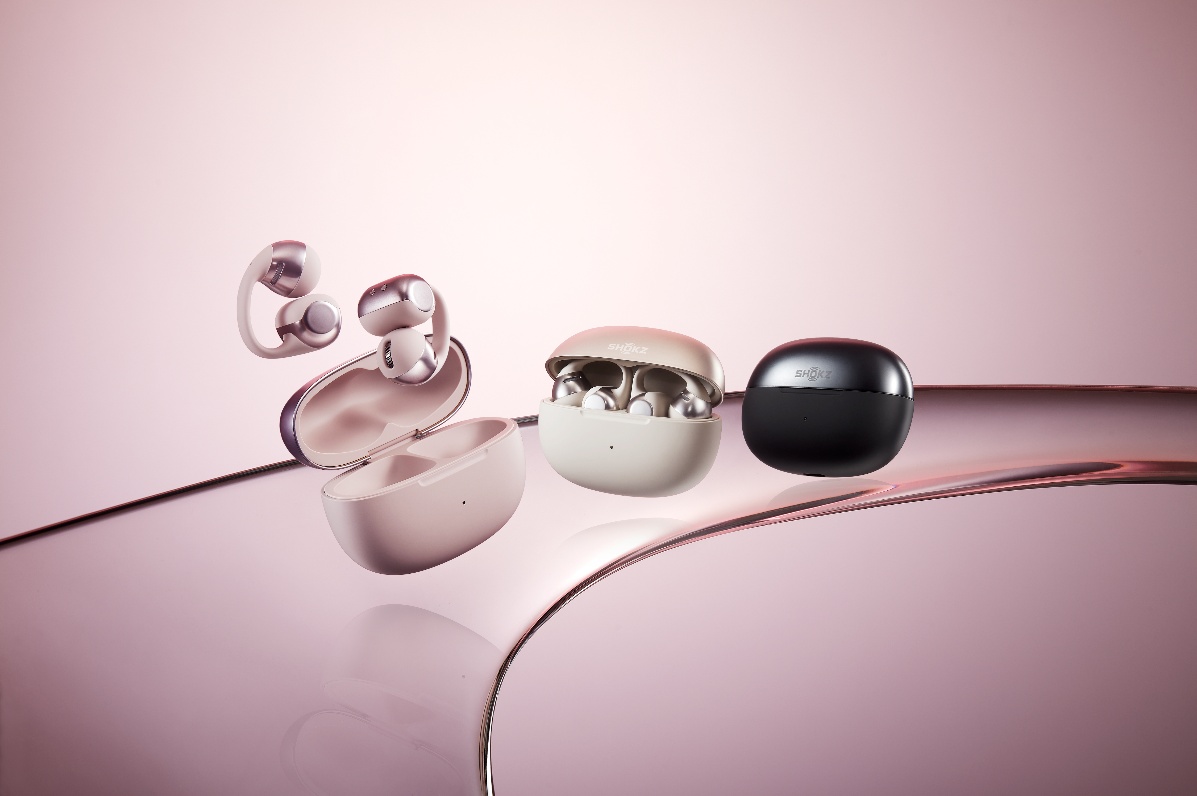 Shokz launches pink OpenDots ONE wireless ear clip headphones in