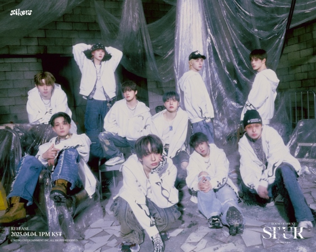 xikers ミニペンミ パーカー Xikers unveils comeback concept for 'HOUSE OF TRICKY: SPUR' album