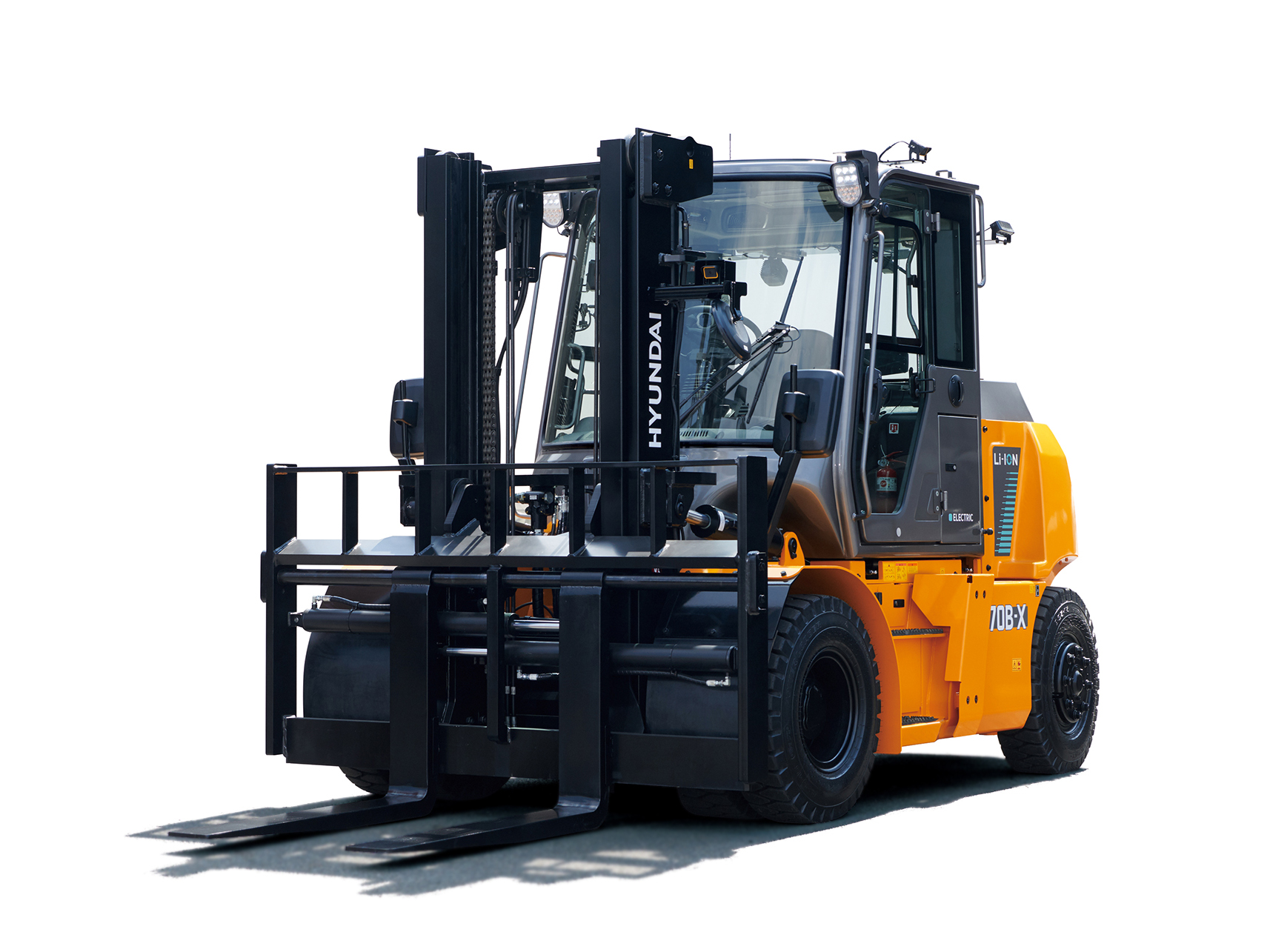 HDヒュンダイサイトソリューション新型電動フォークリフトが北米製品賞