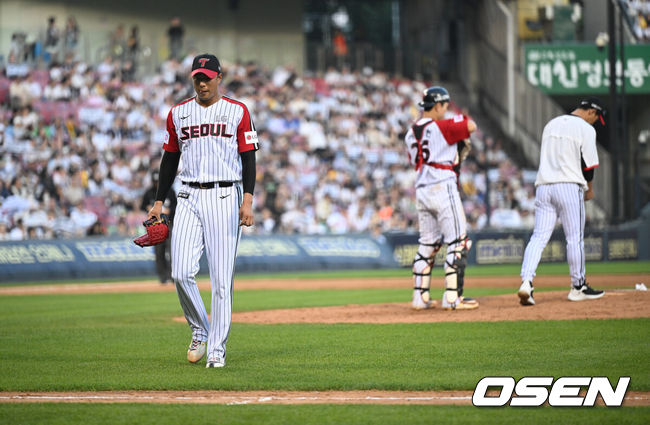 【1993studio】[LG Twins] Baseball Track Long Down /追跡付 LG Twins manager praises work of rookie starter in up-and