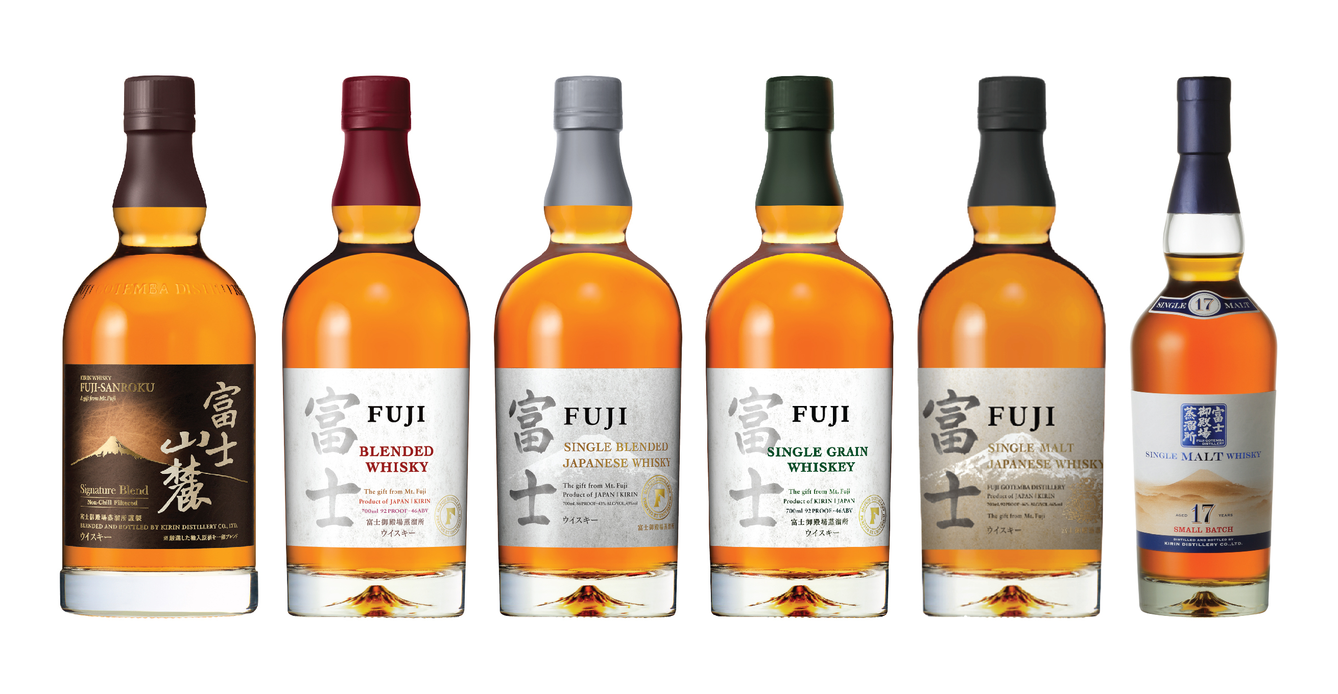 HiteJinro launches premium Japanese whisky 'Fuji' series in South