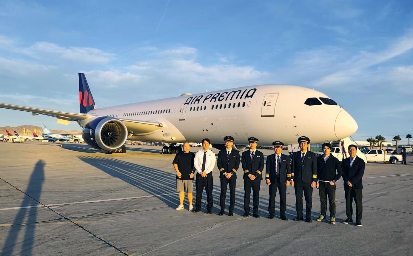 Air Premia adds ninth Boeing 787 to boost Korea long-haul