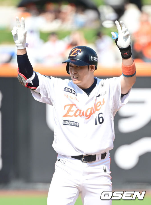 国内外の人気が集結 Ha Ju-suk hits second home run as Hanwha Eagles face Kiwoom 練習用具