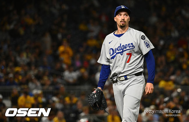 Los Angeles Dodgers Blake Snell ボブルヘッド 🟦⬜️ Blake Snell First Los Angeles Dodgers SGA 6/16/25