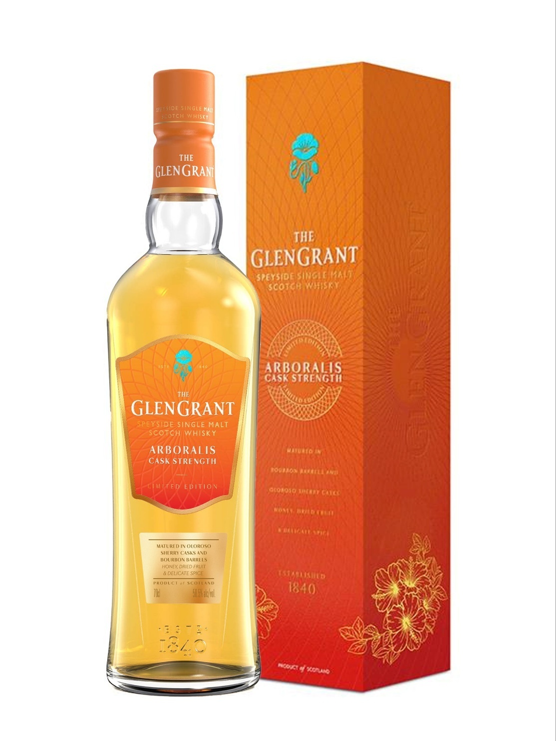 ウイスキー GlenGrant Arboralis Cask Strength 700ml Campari Korea launches Arboralis Cask Strength whisky at CU