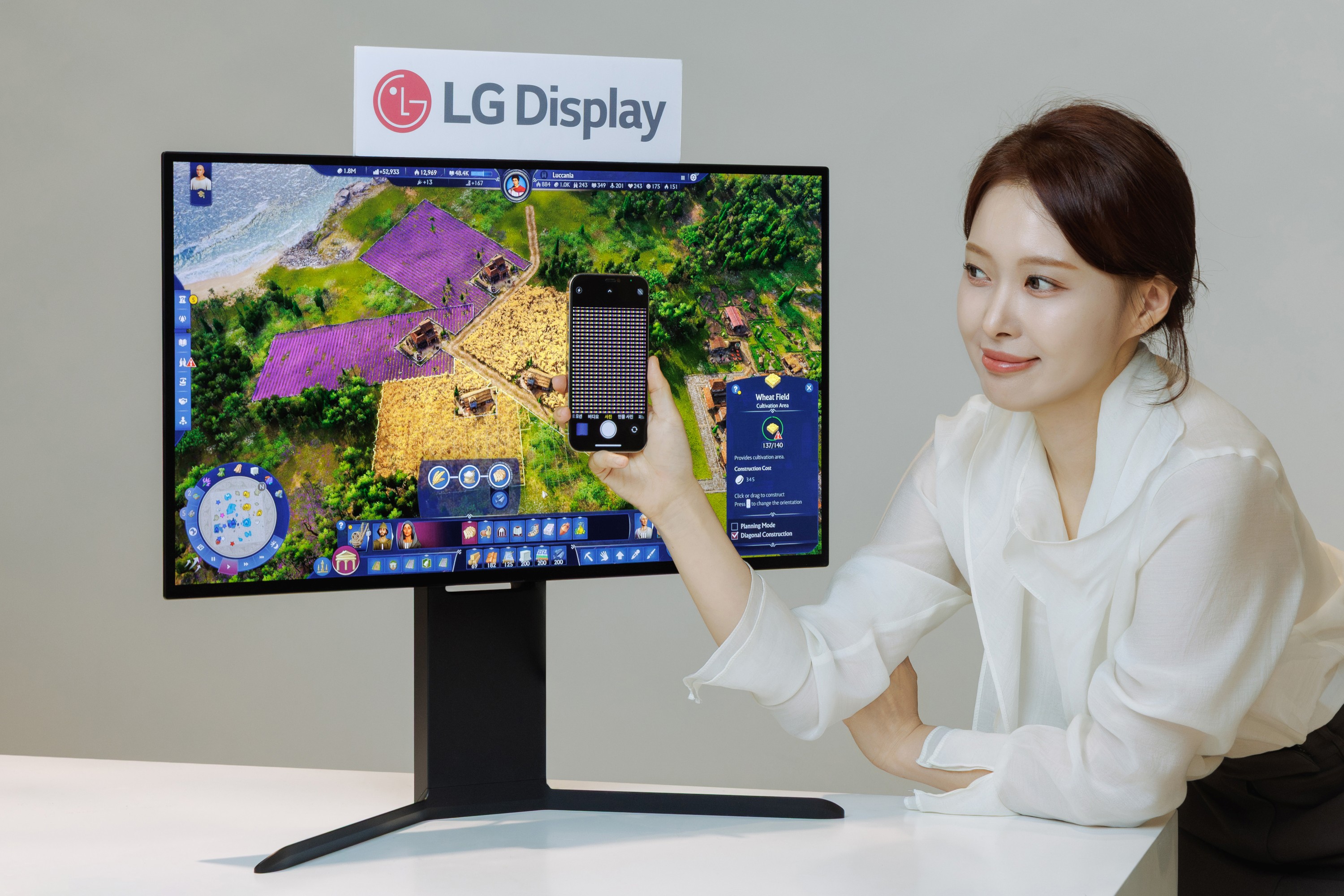LGディスプレイがCES2026で27型4K RGB OLEDを240Hz化 - ChosunBiz