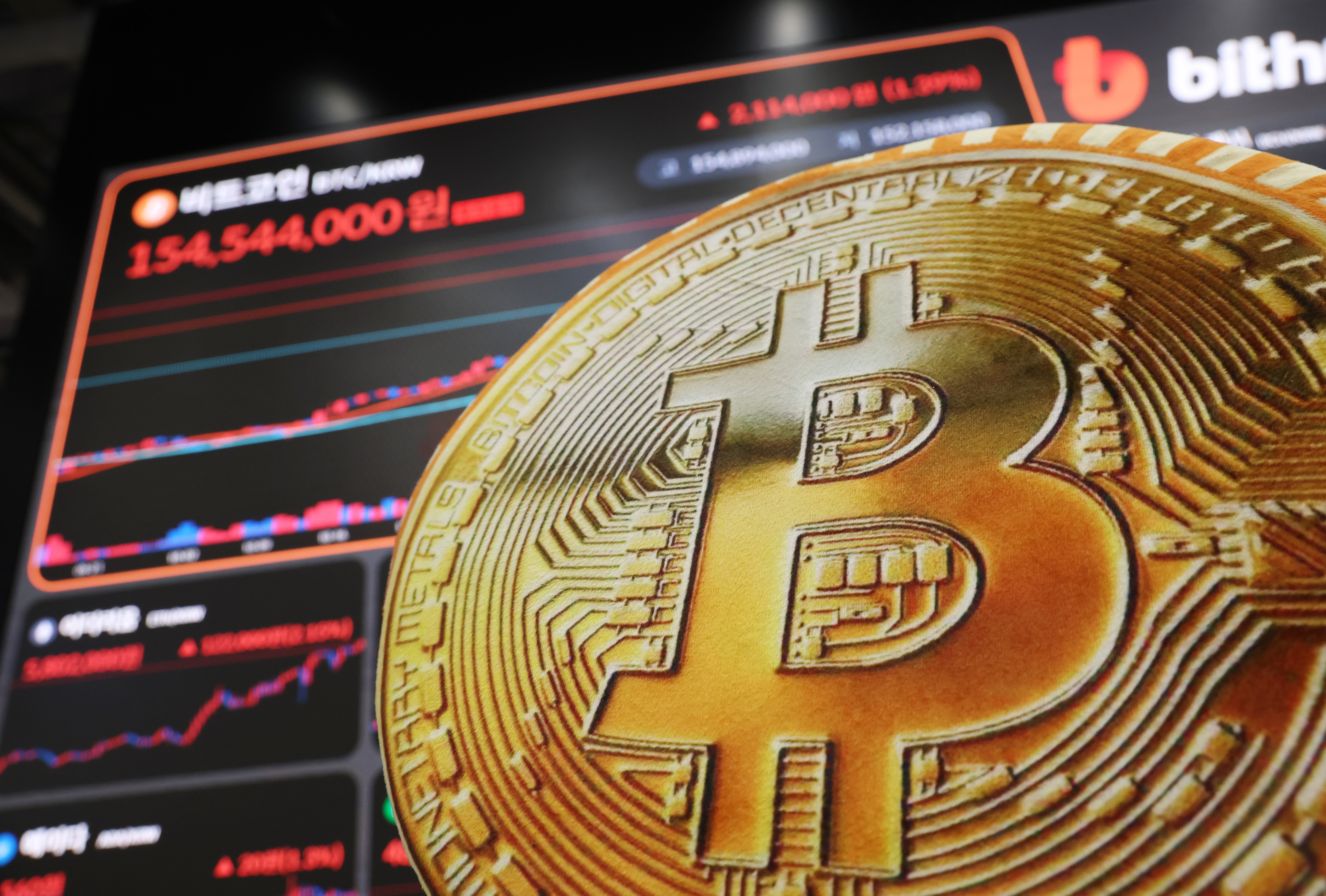 산타랠리 끝?…비트코인, 9만5000달러대로 하락 - 조선비즈