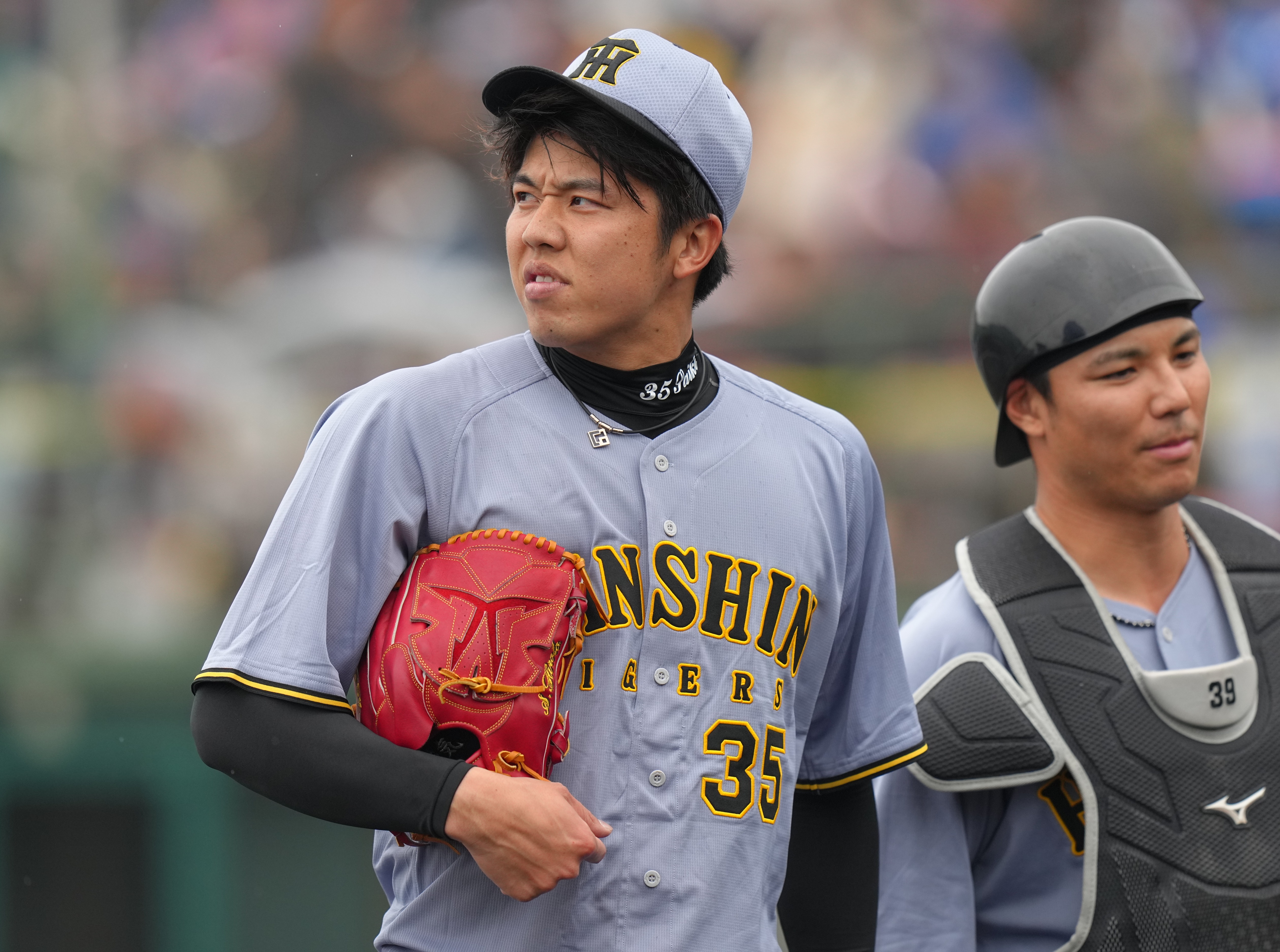 阪神・才木浩人が今季初の実戦で2回4失点 それでも前向き「徐々