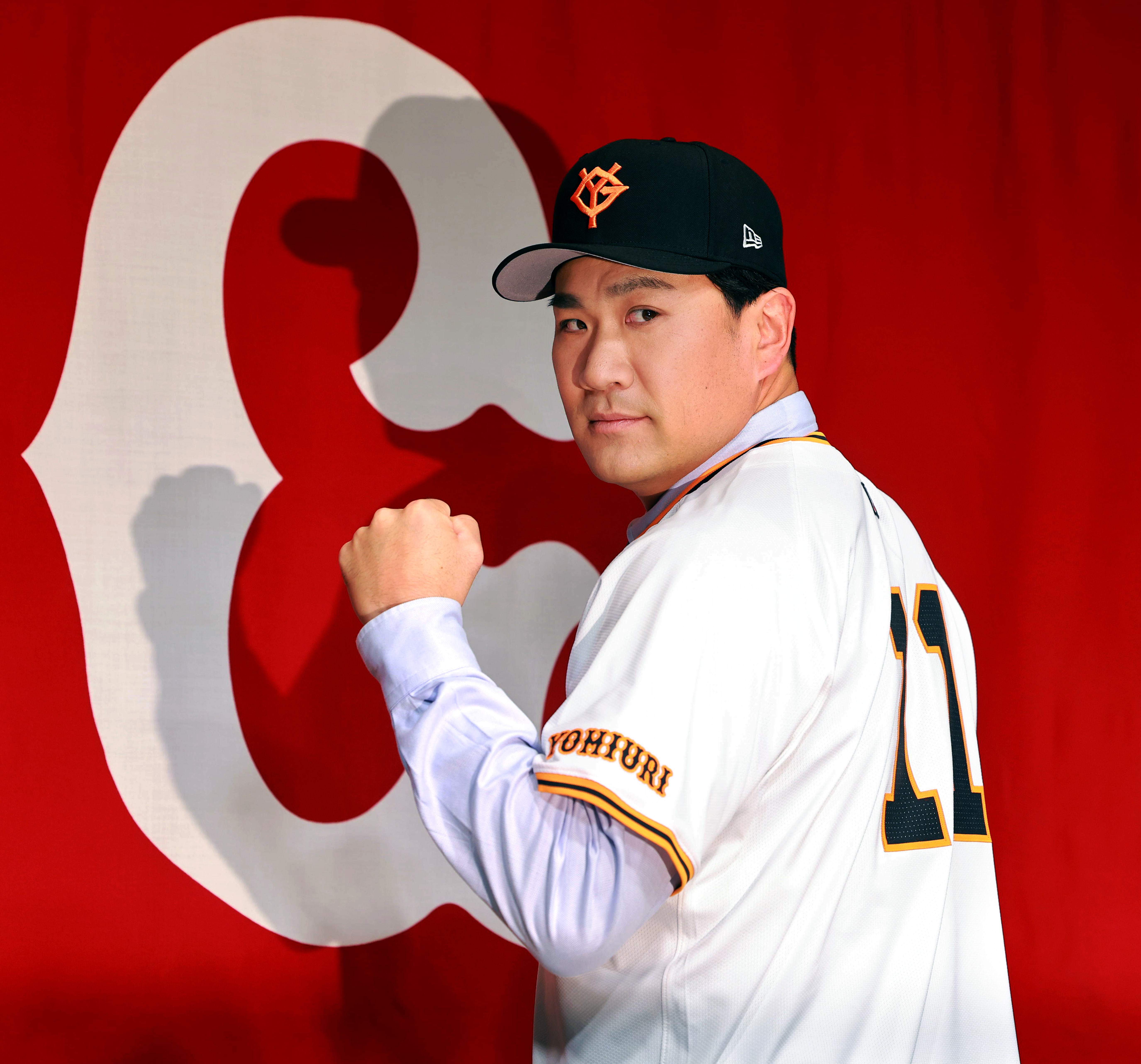 巨人・田中将大が入団会見「まだまだできると証明したい」 熱烈